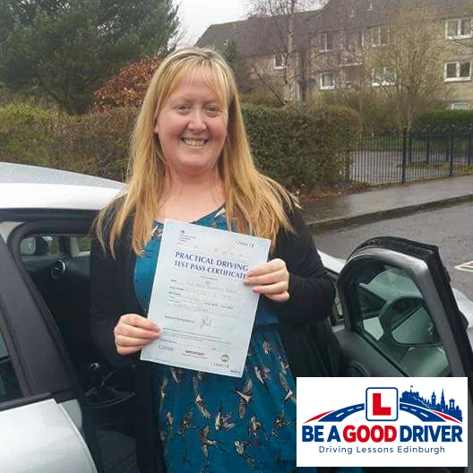 Successful learner with Adrian after passing their driving test